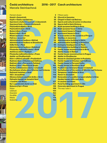 Czech Architecture 2016–2017 by Marcela Steinbachová