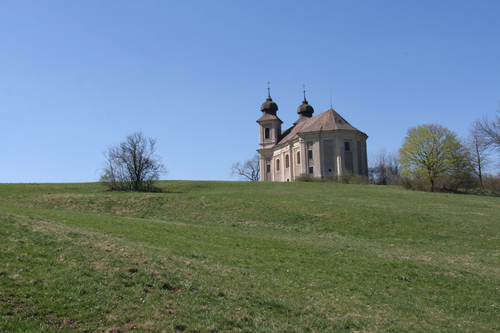 Kostel sv. Markéty v Šonově; foto: Filip Landa.