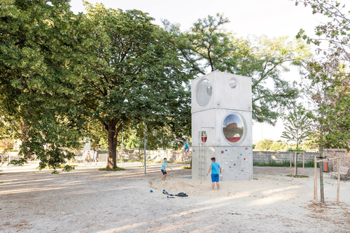 Nový park, Leopoldov; foto: Ján Kekeli.