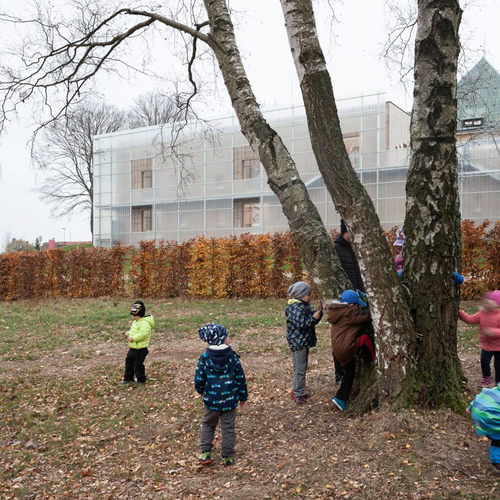 PETR STOLÍN ARCHITEKT: Mateřská škola Nová Ruda ve Vratislavicích nad Nisou, vítěz ČCA 2020; foto: Alexandra Timpau.