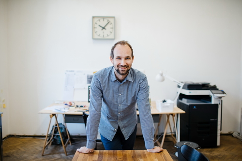 Jan Hanzlík; photo: Tomáš Hejzlar.