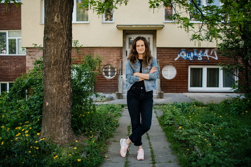 Barbora Kudelová; photo: Tomáš Hejzlar.