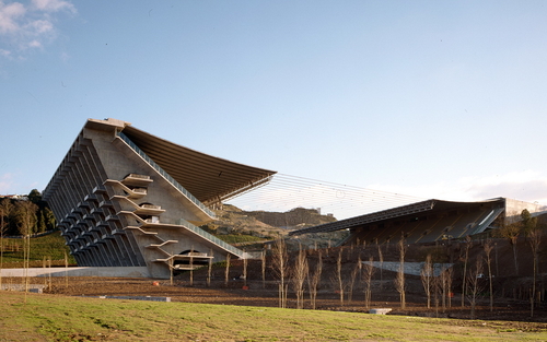 Eduardo Souto de Moura: Fotbalový stadion v Braze (2003); foto: Christian Richters.