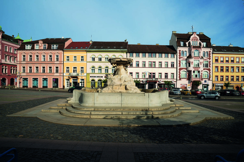 Kašna Děčín; zdroj: statutární město Děčín.