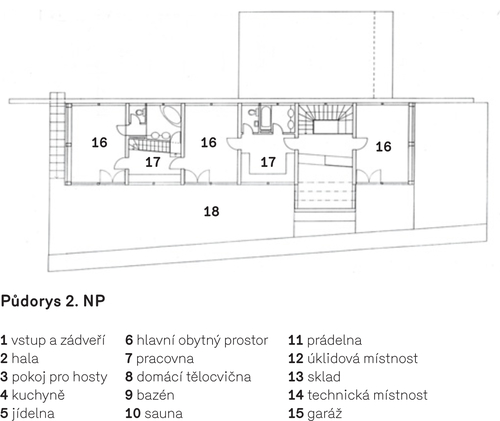 First floor plan.