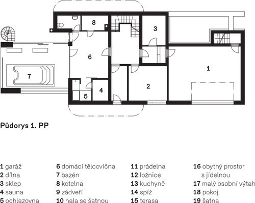 Basement plan.