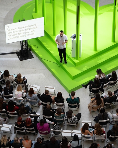 I letos nabídne Designblok Respekt Stage vzdělávací program s celospolečenským přesahem. Foto: Ondřej Holub