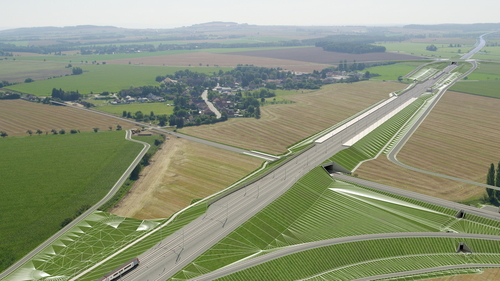 VRT Kořenice–Bečváry, zdroj: Správa železnic.