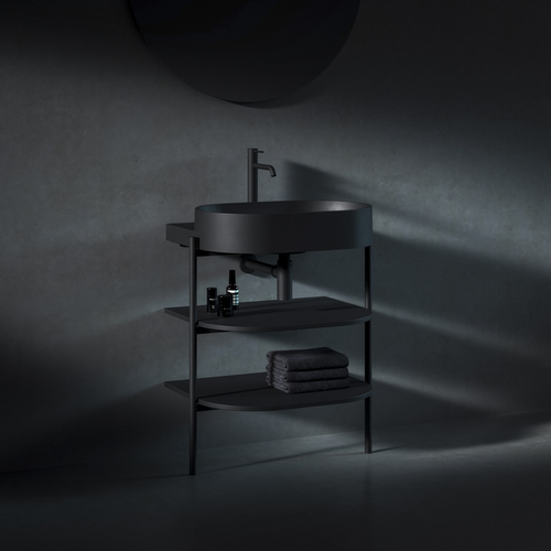 CS YARD 60, černá matná; zdroj: RAVAK