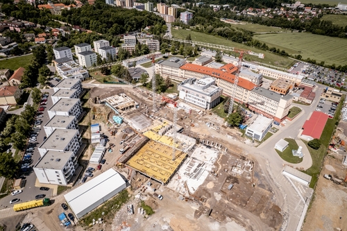 Nemocnice Hořovice, nemocnice nové generace; zdroj: Wienerberger