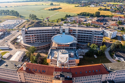 Nemocnice Hořovice, nemocnice nové generace; zdroj: Wienerberger