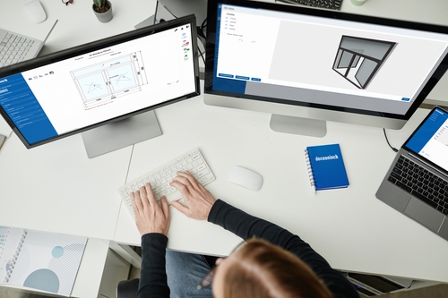  Nová verze softwaru Project Planner; zdroj Deceuninck 