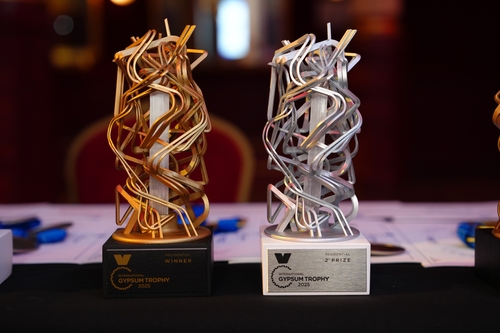 Ceny mezinárodní soutěže Saint-Gobain International Gypsum Trophy; zdroj: Saint-Gobain