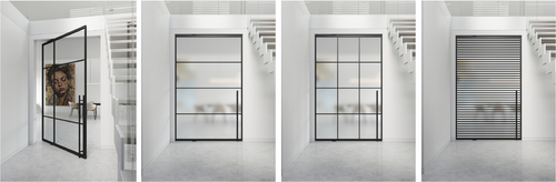 Příklady členění skleněné plochy modelu DIVALINE; foto: JAP FUTURE