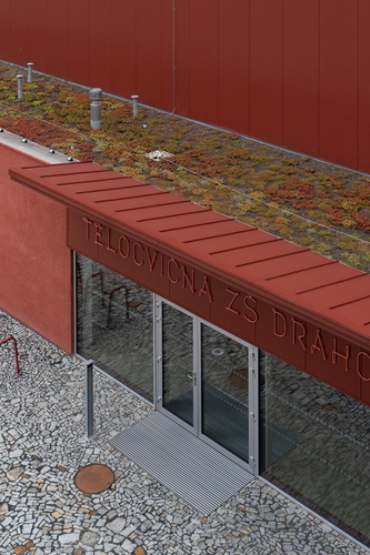 Tělocvična Drahotuše, PAB (Pavel a Jan Pospíšilovi); foto: Pavel Vrzala.