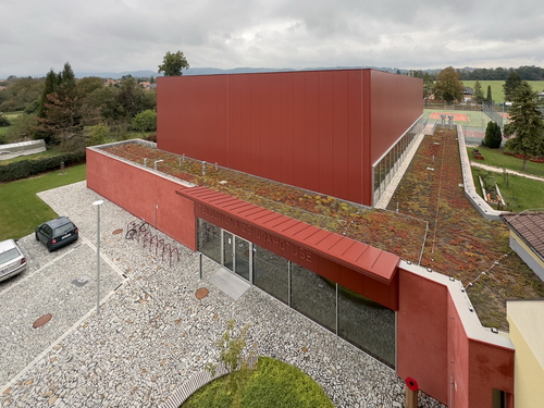 Tělocvična Drahotuše, PAB (Pavel a Jan Pospíšilovi); foto: Pavel Vrzala.