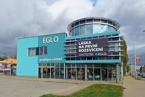 Showroom EGLO na Náchodské ulici v Praze.; zdroj: EGLO