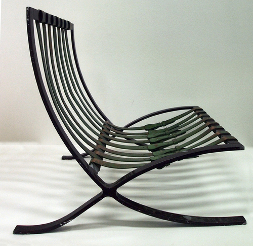 Původní křeslo ze sbírek Muzea města Brna, rok 1930