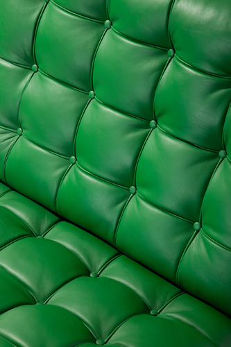 Kožený sedák; foto:Tomáš  Tichý