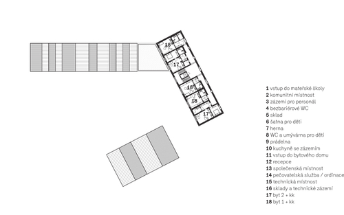 Second floor plan.