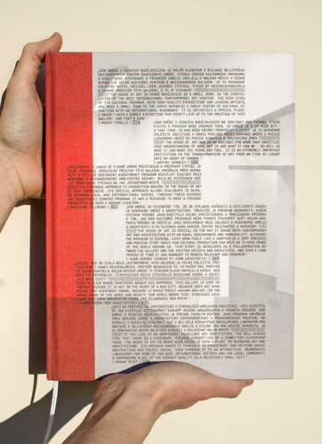 Filip Landa (ed.): Dům umění České Budějovice / The České Budějovice House of Art 2014–2025. Karmášek, České Budějovice 2025.