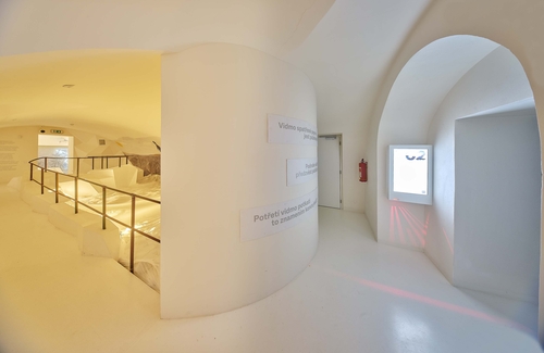 Zaoblené rohy vytvořené za použití desek Glasroc F Riflex; zdroj: Saint-Gobain