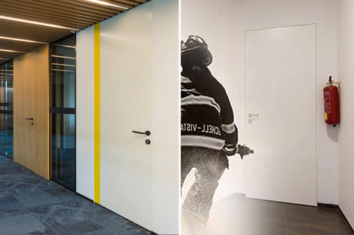 S výškou až 2600 mm a šířkou až 1050 mm se Fortius EI30 řadí mezi nadstandardní v segmentu protipožárních dveří