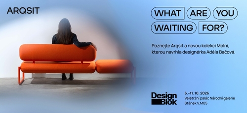 Arqsit – český výrobce nábytku na Designbloku 6.-11.10.2026
